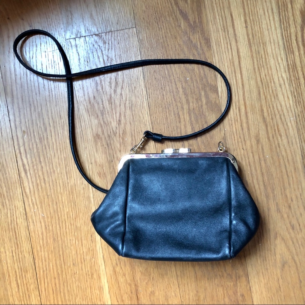 Y2K Jennifer Moore Black Cross Body Bag